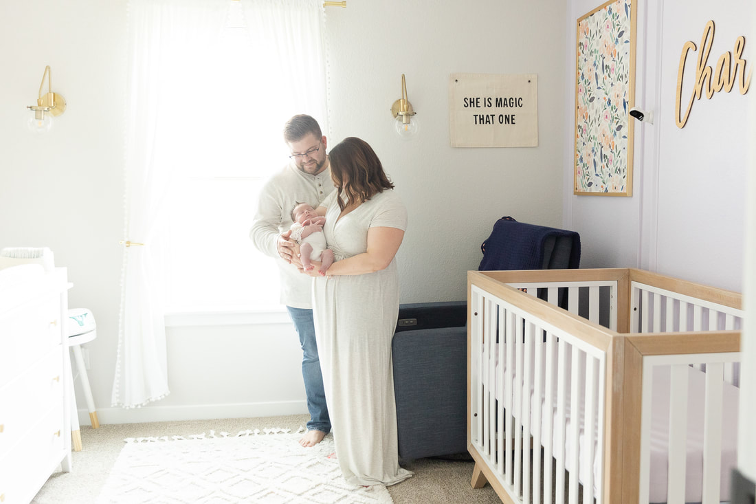 Milwaukee at home newborn photography